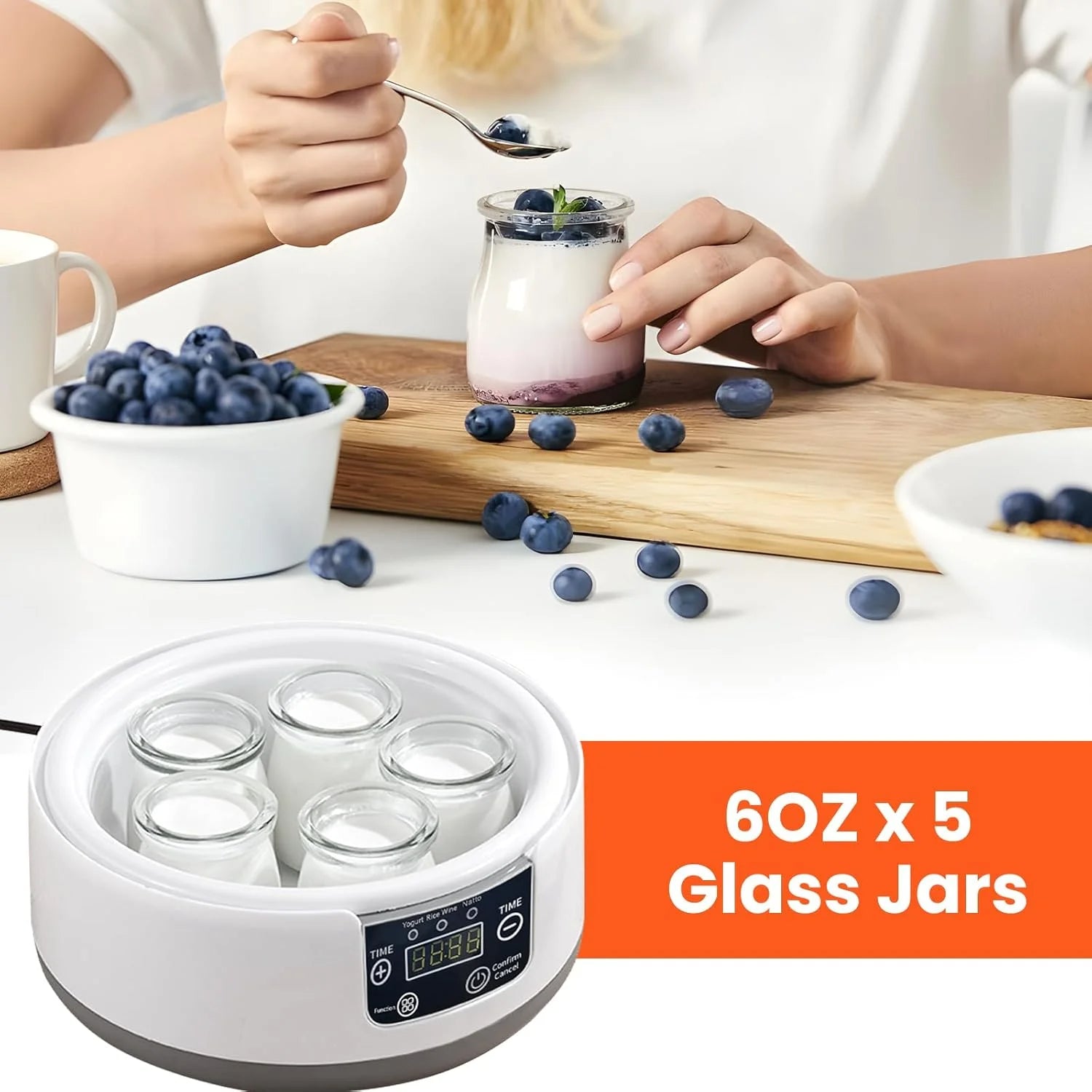 Yogurt Maker Machine with Jars