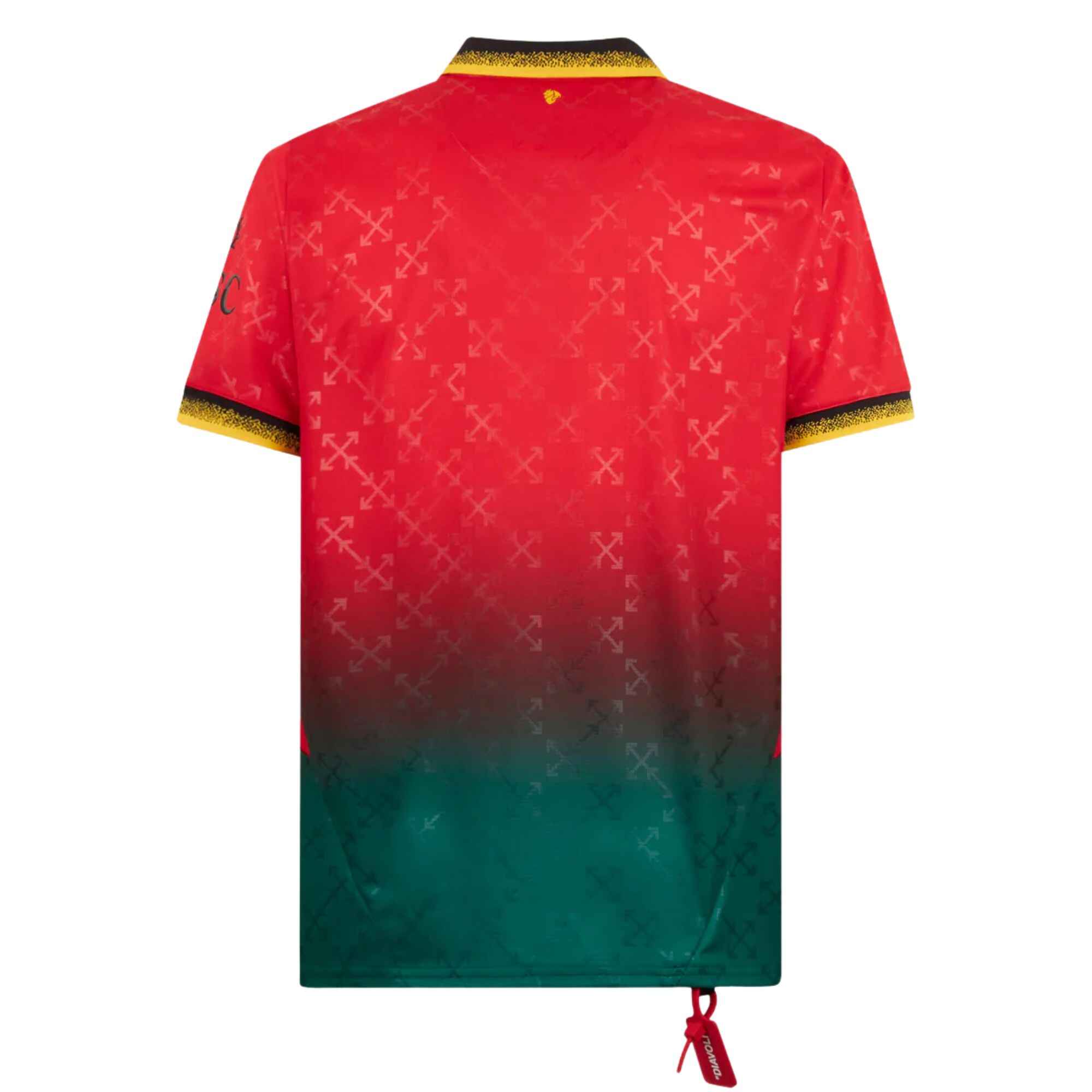24/25 AC Milan x Off White Red Jersey