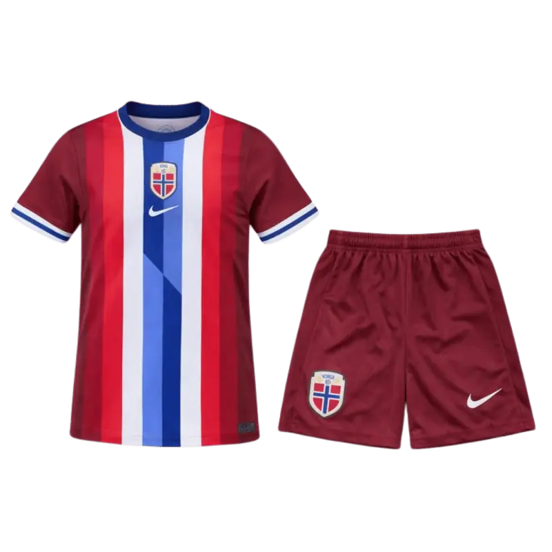 24/25 Kids Norway Home Kit