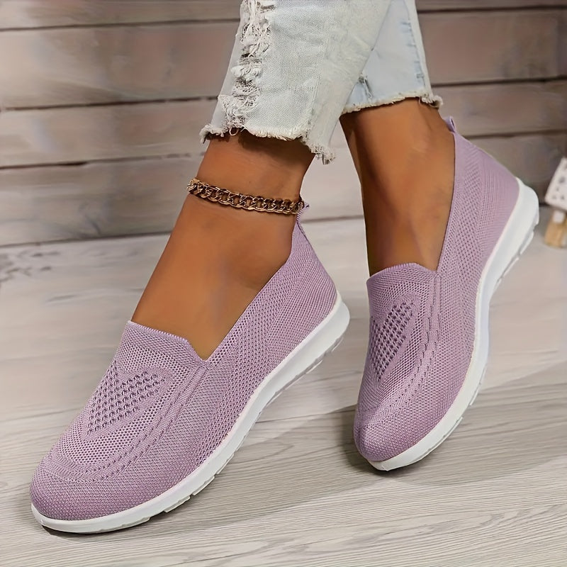 Orthopedic Women’s Slip-On Sneakers – Breathable Lightweight Casual Shoes
