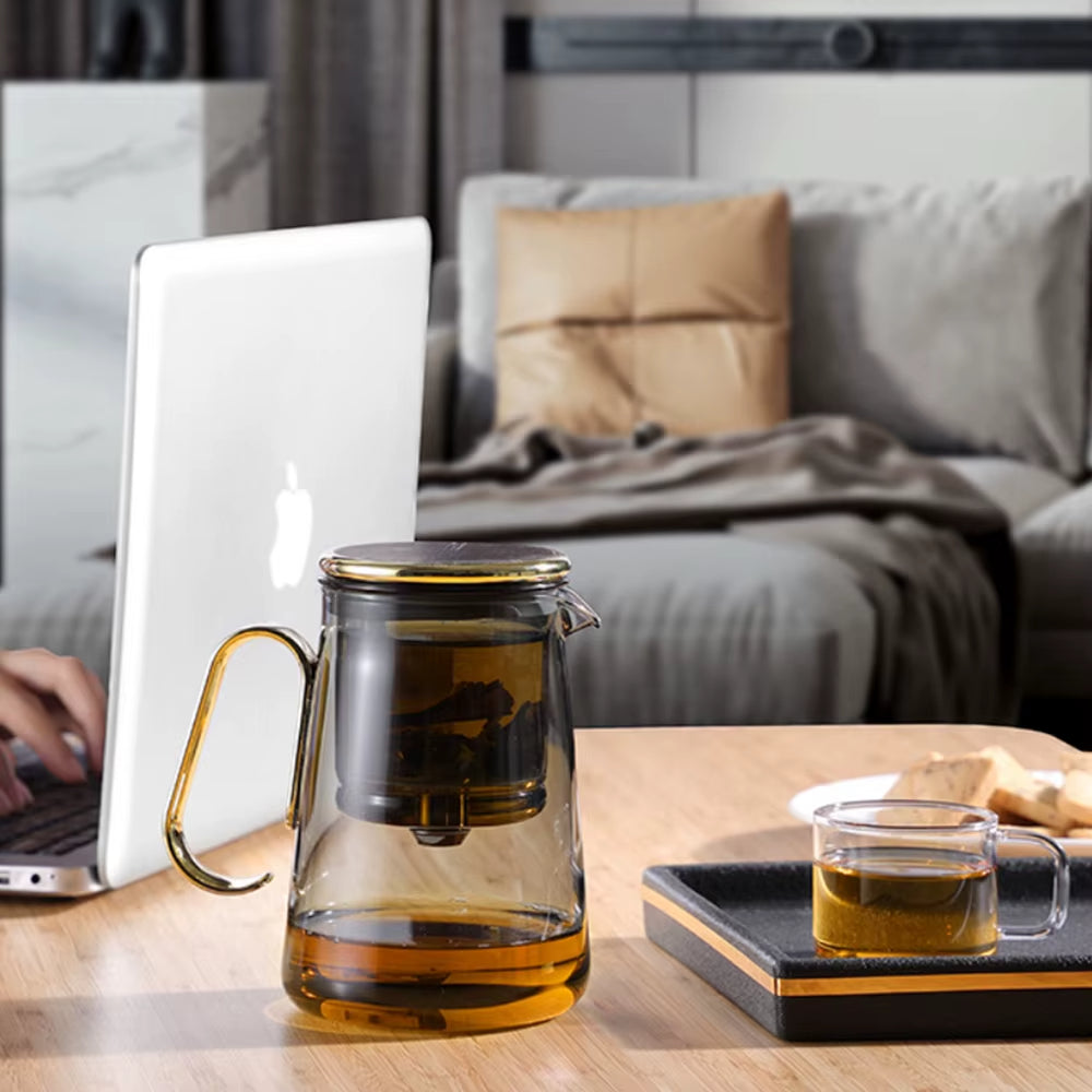 Tea Maker 700ml/23.7oz Rotating Magnetic Suction