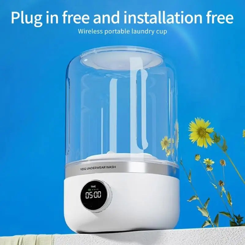 Portable Rechargeable Miniature Washing Machine