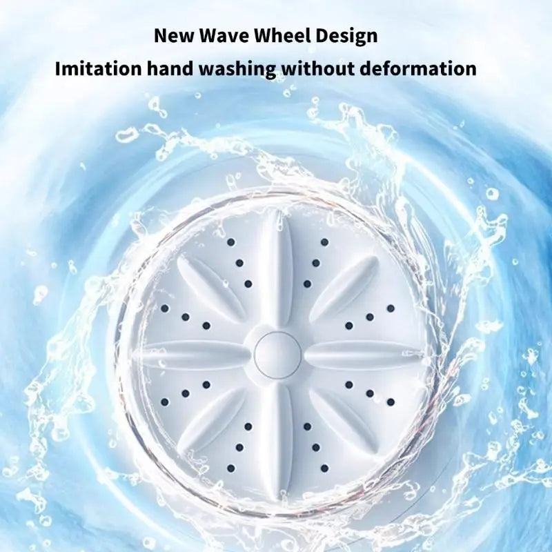 Portable Rechargeable Miniature Washing Machine
