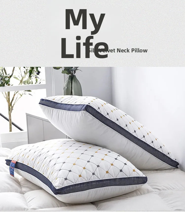 2 Counts Soft Comfortable Geometric Pattern Pillow