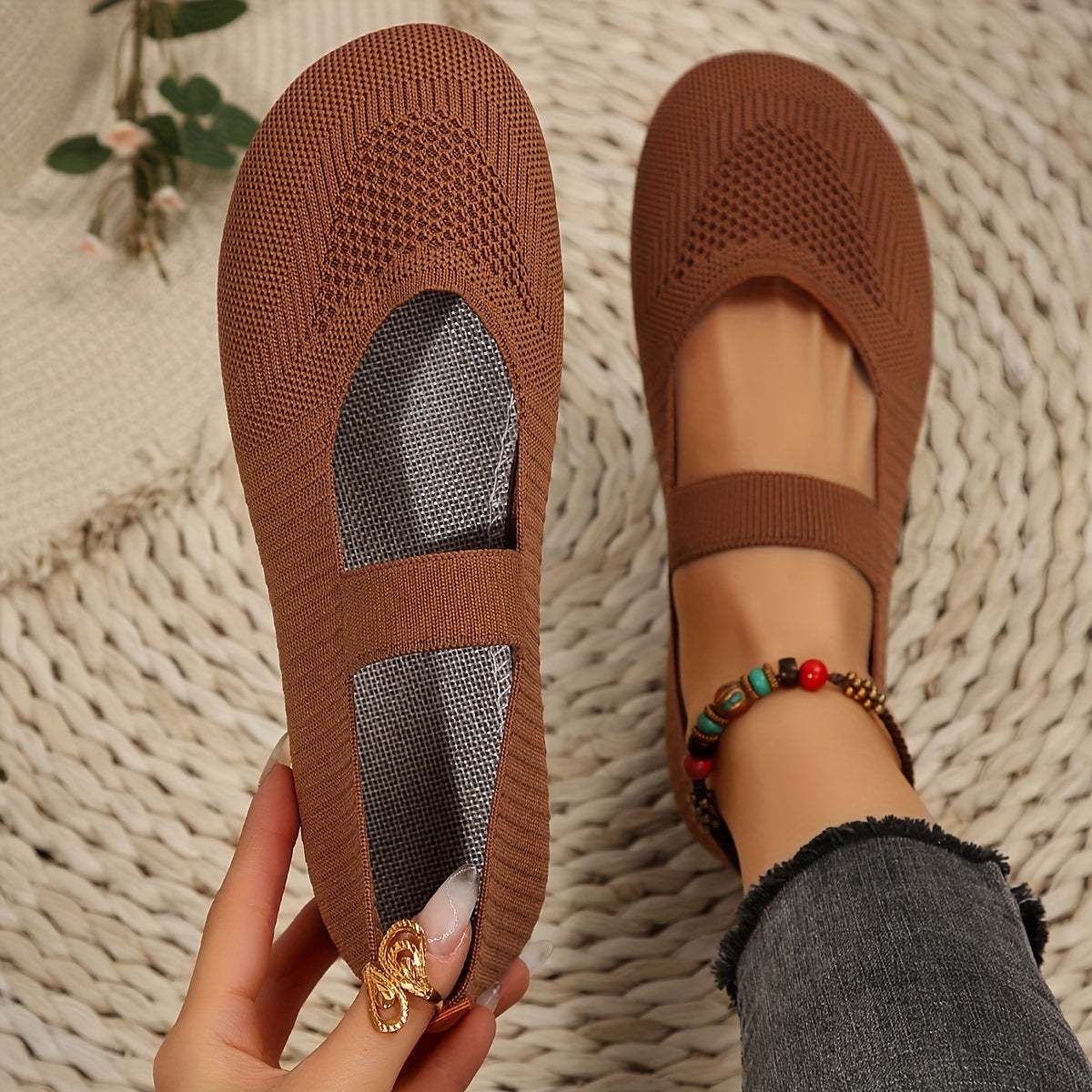 Orthopedic Women's Slide Shoes – Breathable Open-Toe Comfort