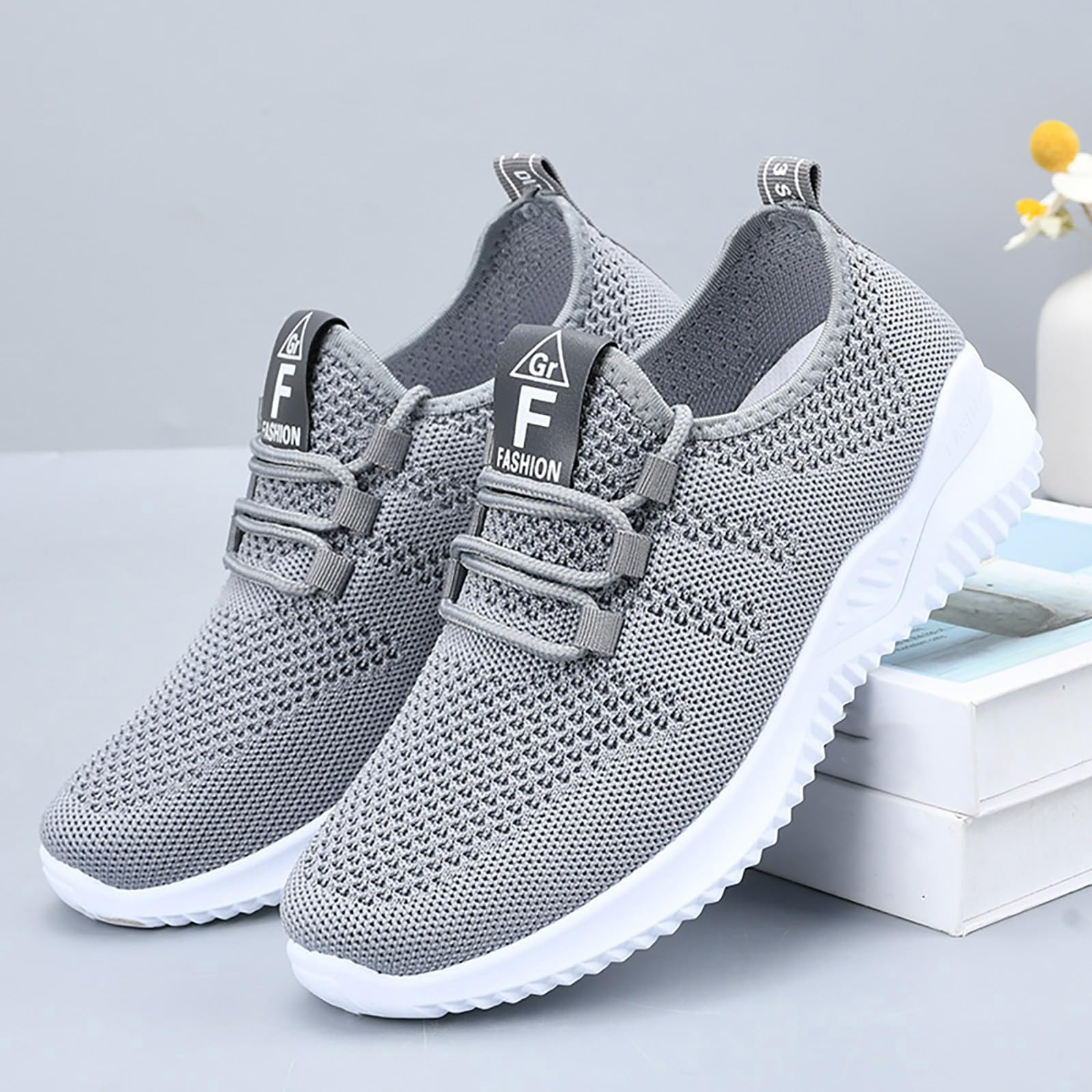 Orthopedic Women's Casual Slip-On Sneakers Lightweight Walking Running Shoes