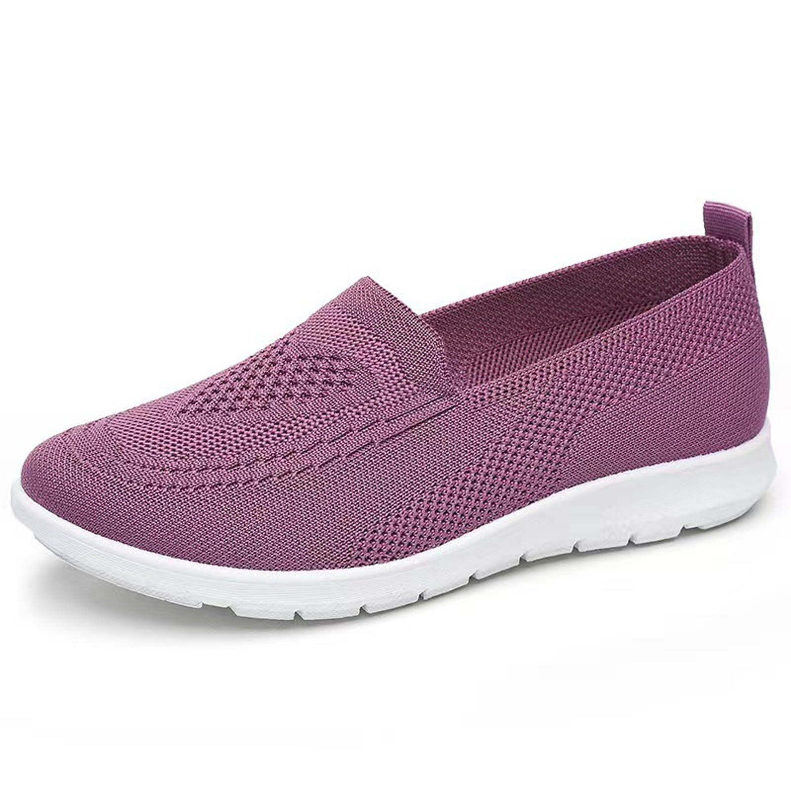 Orthopedic Women’s Slip-On Sneakers – Breathable Lightweight Casual Shoes