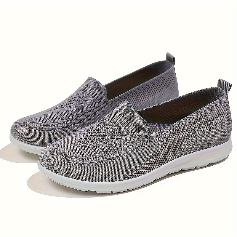 Orthopedic Women’s Slip-On Sneakers – Breathable Lightweight Casual Shoes