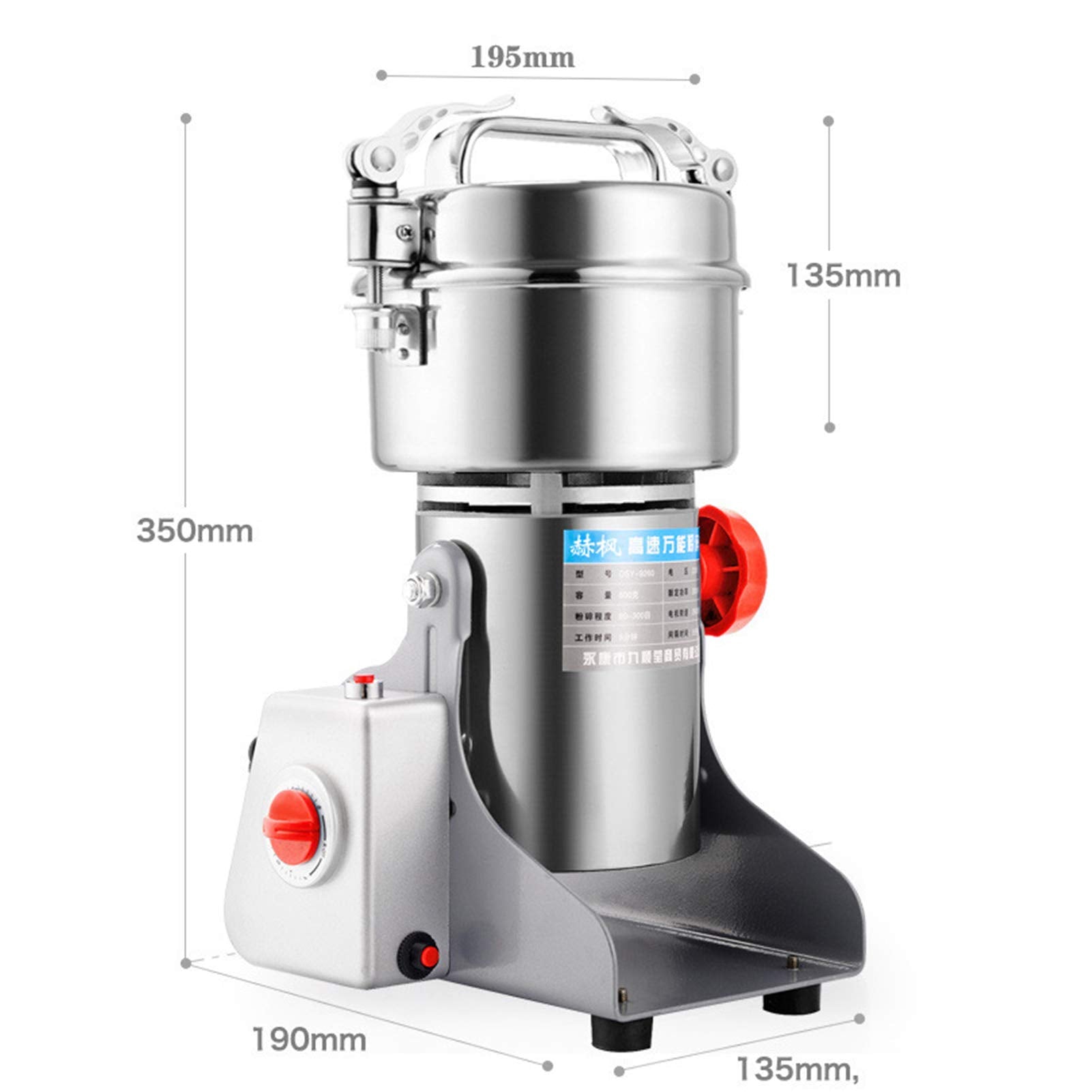 Electric Grain Grinders Mill Machine for Home Use