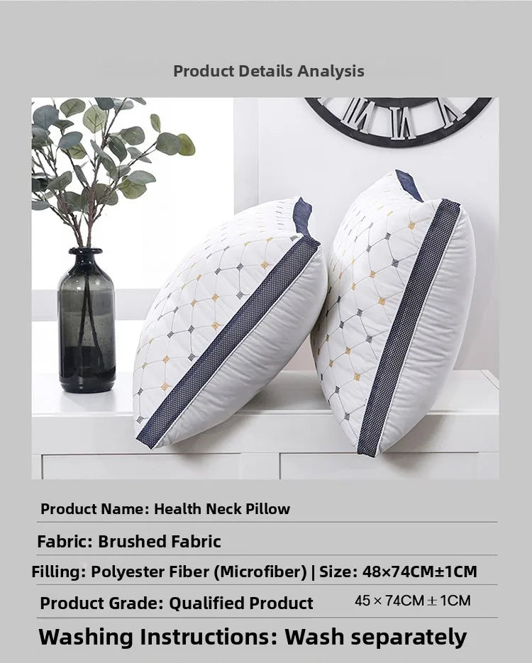 2 Counts Soft Comfortable Geometric Pattern Pillow