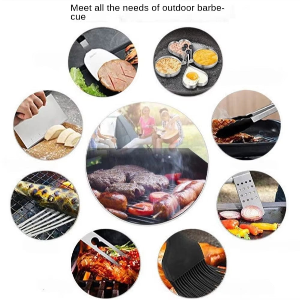 34Pcs Flat Top Grill Accessories Set for Blackstone and Camp Chef