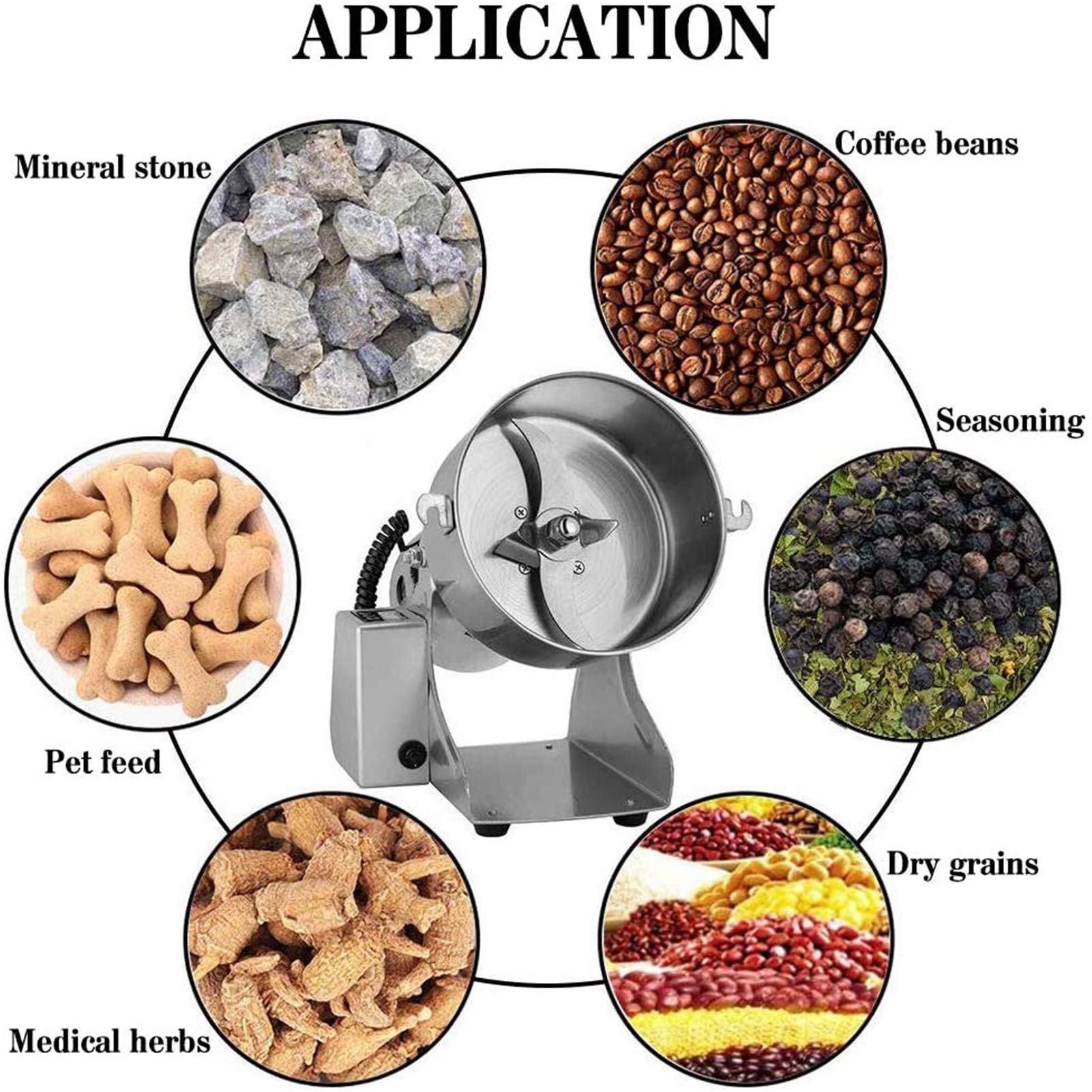 Electric Grain Grinders Mill Machine for Home Use