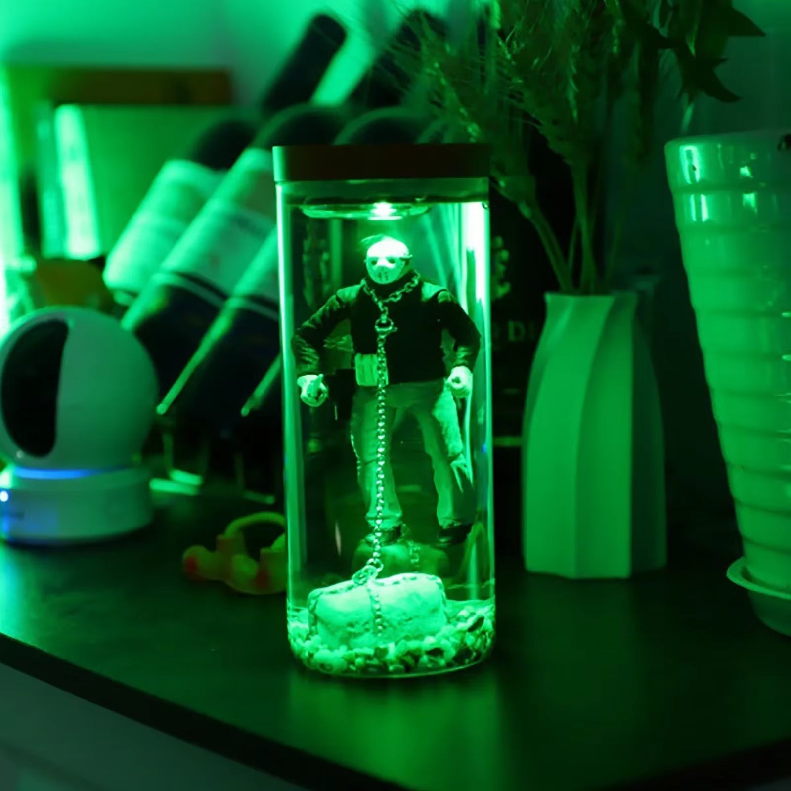 Horror Movie Decor Water Column Lamp For Halloween