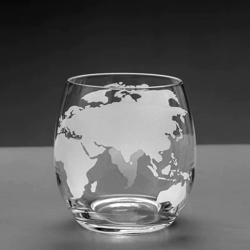 Whiskey Decanter Globe Wine Aerator Glass Sets