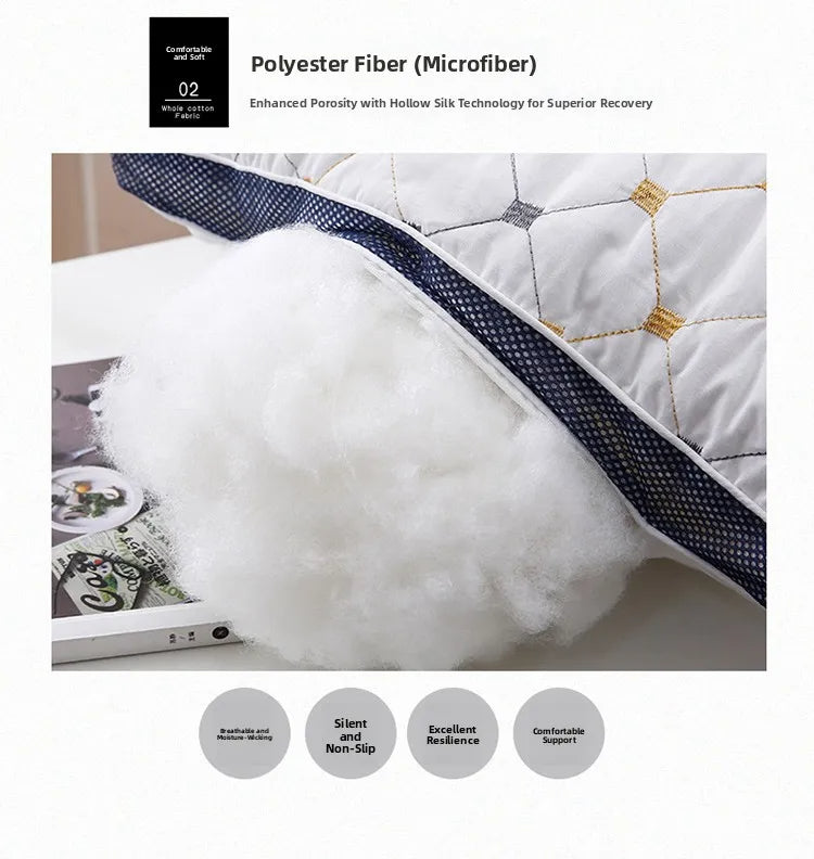 2 Counts Soft Comfortable Geometric Pattern Pillow