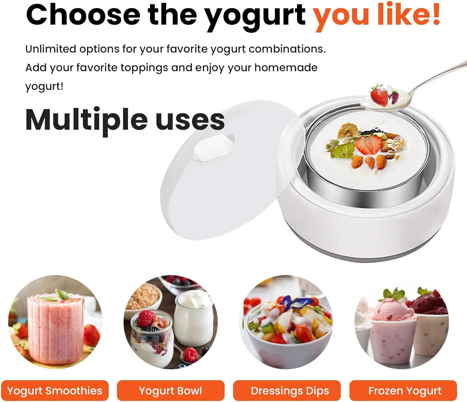 Yogurt Maker Machine with Jars