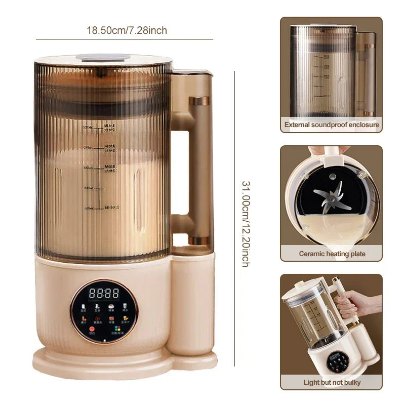 1500ML Soy Milk Maker for Household Wallbreaking Machine