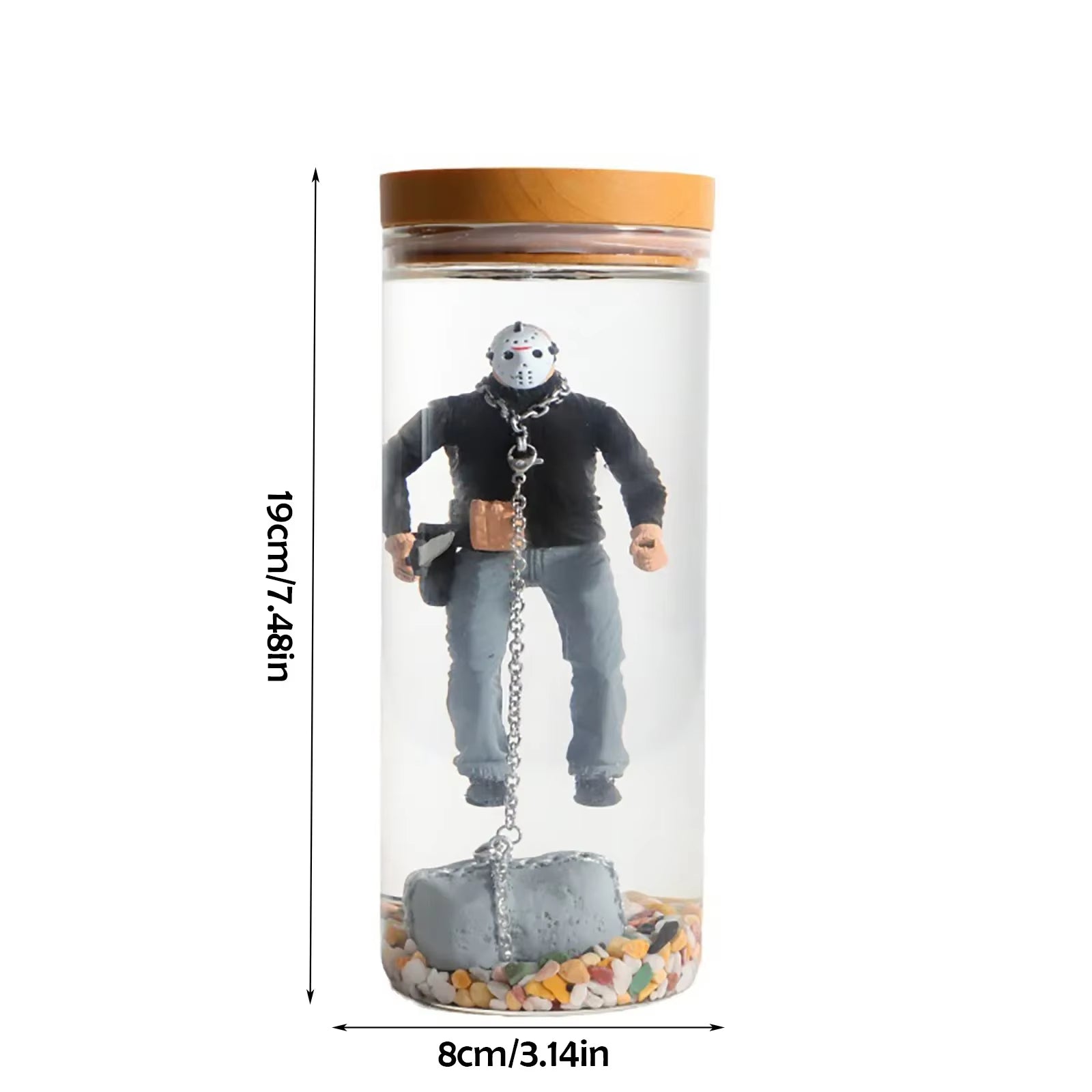 Horror Movie Decor Water Column Lamp For Halloween